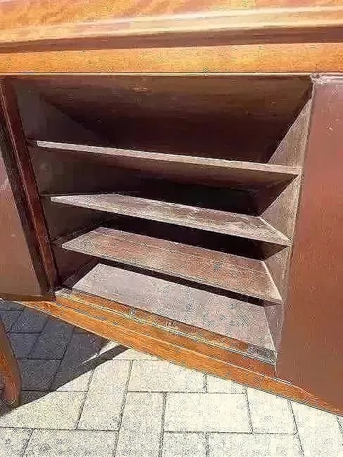 Victor Victrola Gramophone Record Player in Cabinet - 14