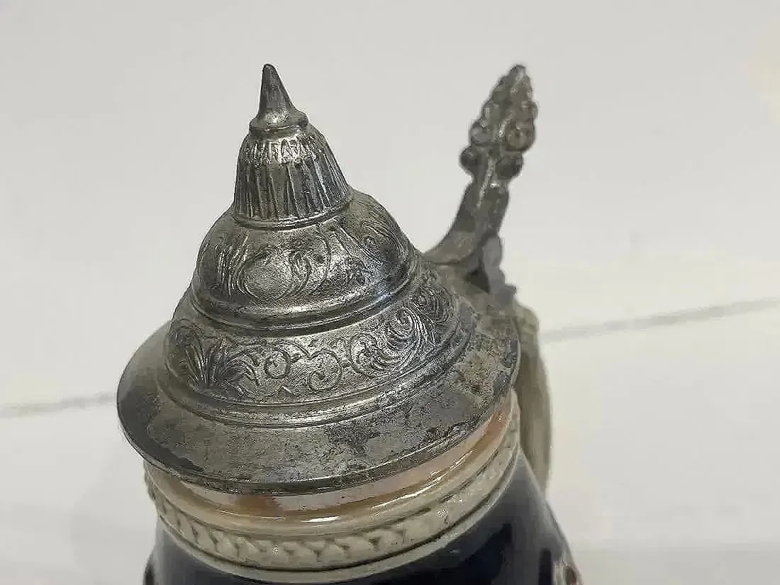 German Beer Stein Mug - 6