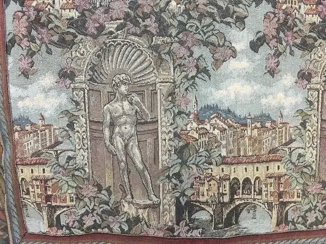 A Florence Scene machine made Tapestry - 2