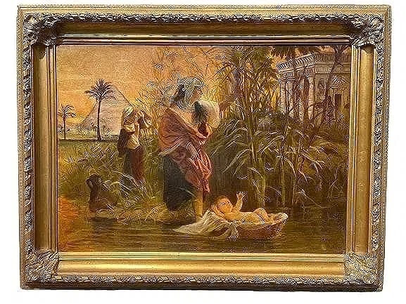 Oil on Canvas after Bernhard Plockhorst (1 of 20)