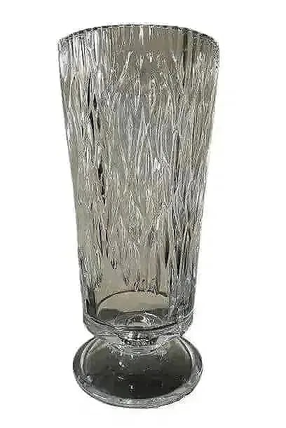 A Towle Czech Republic Crystal Vase: A Towle Czech Republic Crystal Vase. A highly detailed Crystal Vase standing 10 1/2 inches tall.