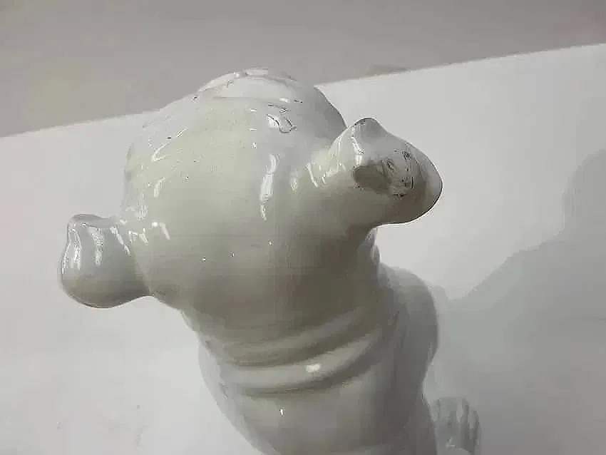 An English Bulldog statue life size 18 inches tall - 13