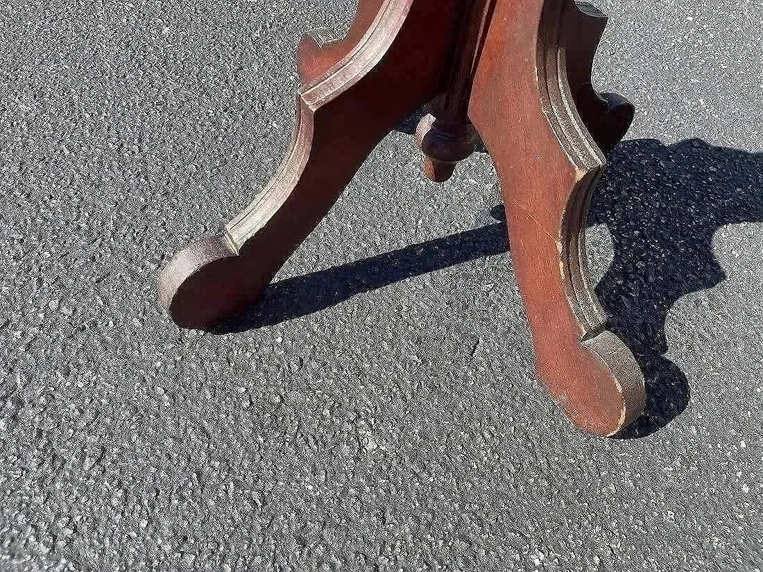 Antique lamp table - 7