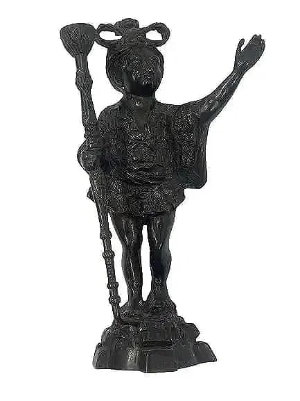 A French Bronze Blackamoor D'ore Candle holder statue (1 of 14)