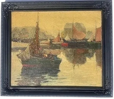 Anthony Thieme (1888-1954) Oil on Canvas painting (1 of 20)