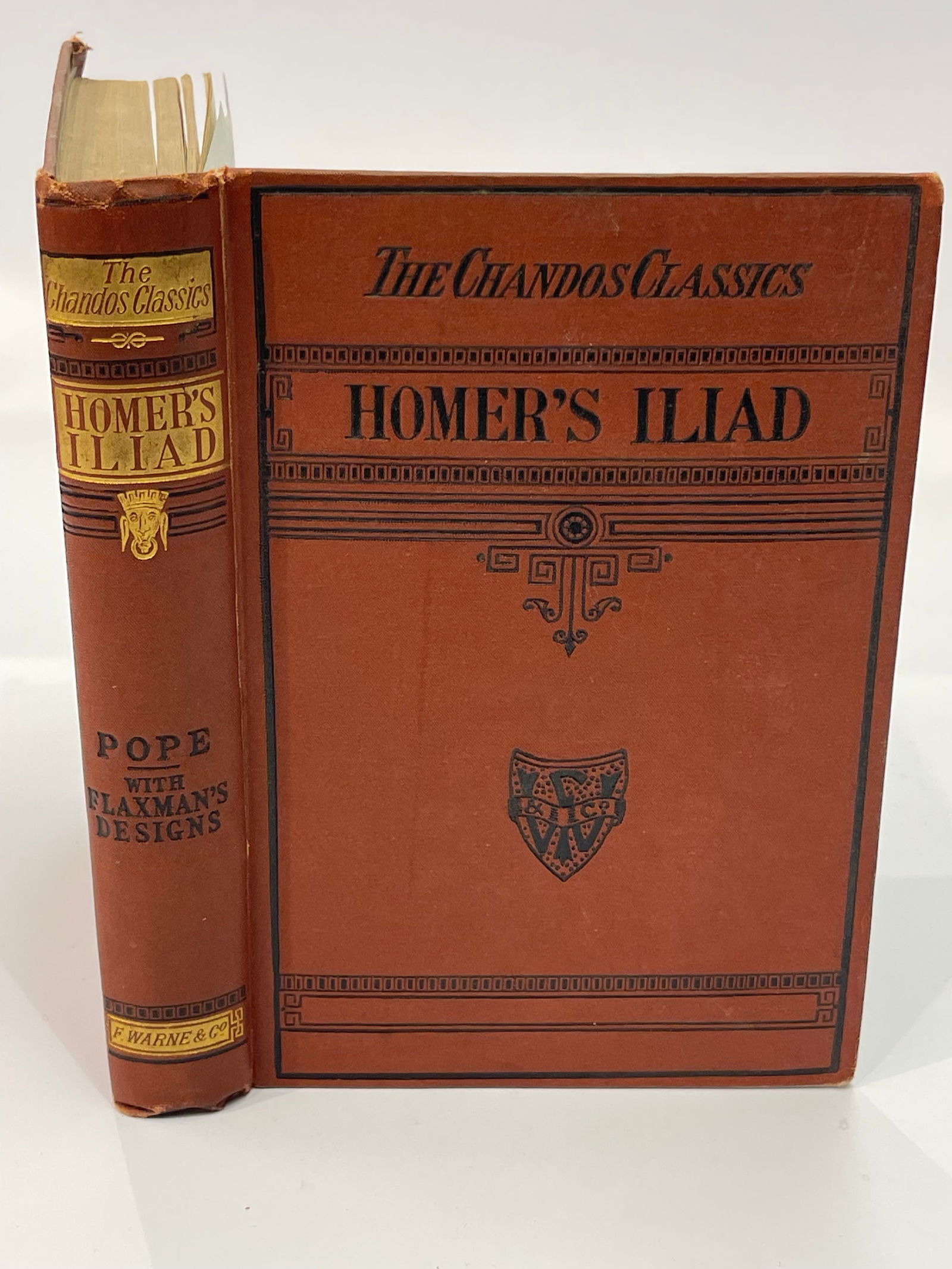 The Iliad of Homer translated by Alexander Pope book (1 of 8)