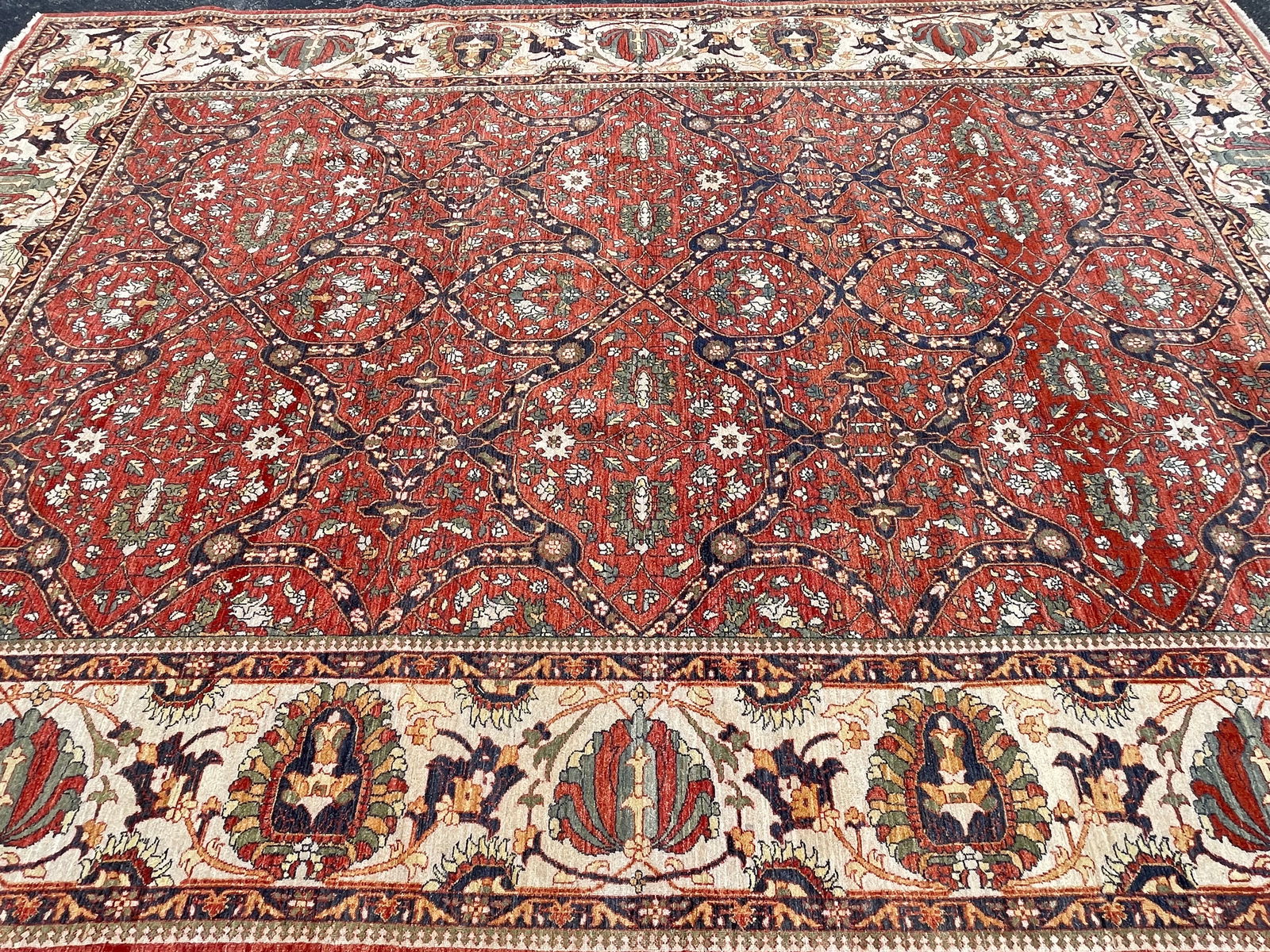 A Pakistan Sultanabad design palace size Hand woven rug (1 of 20)