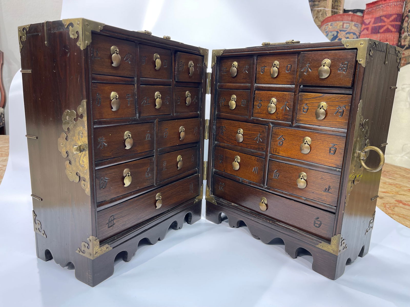 Asian Apothecary medicine cabinet with multi drawers - 16