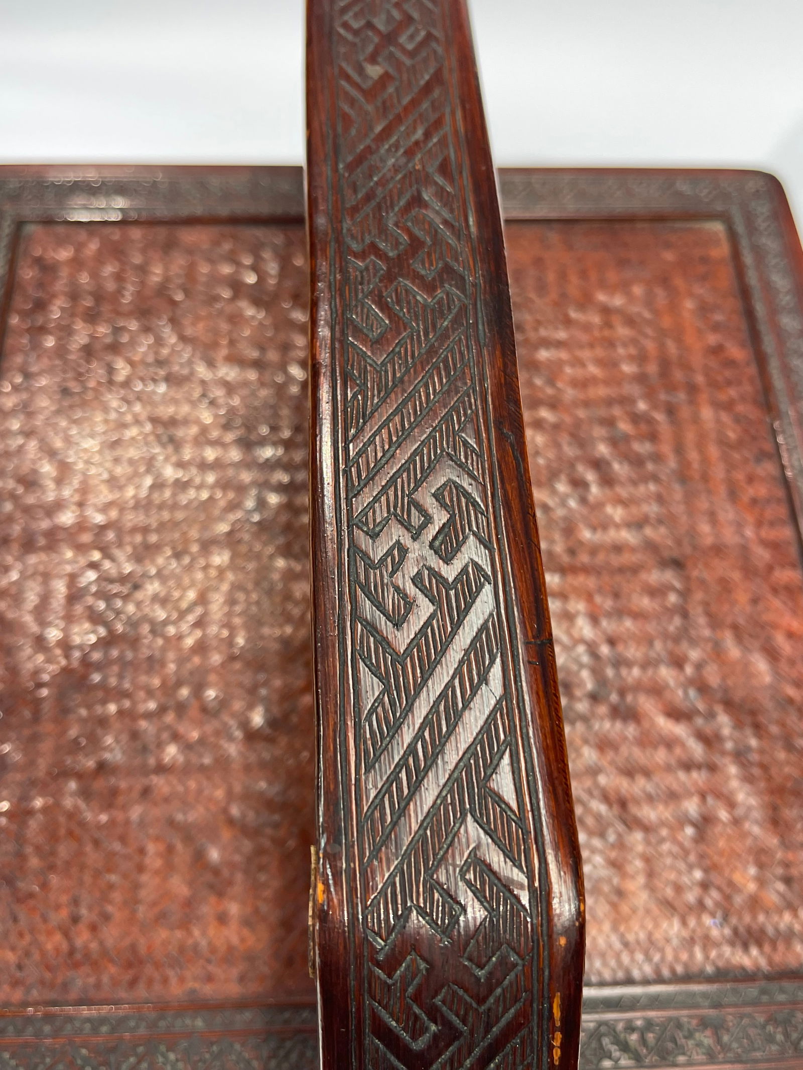 A Chinese wedding stack basket - 11