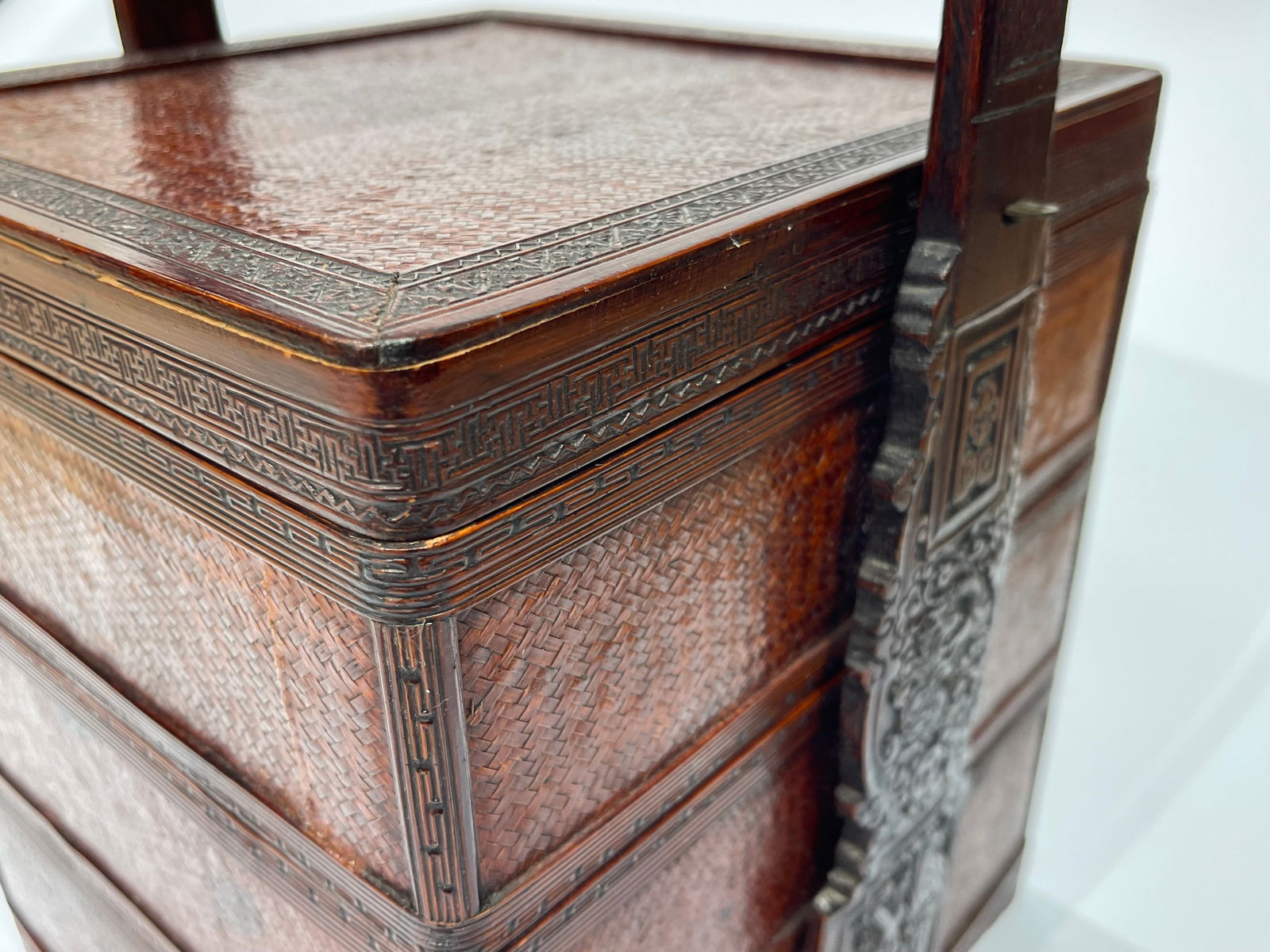 A Chinese wedding stack basket - 6