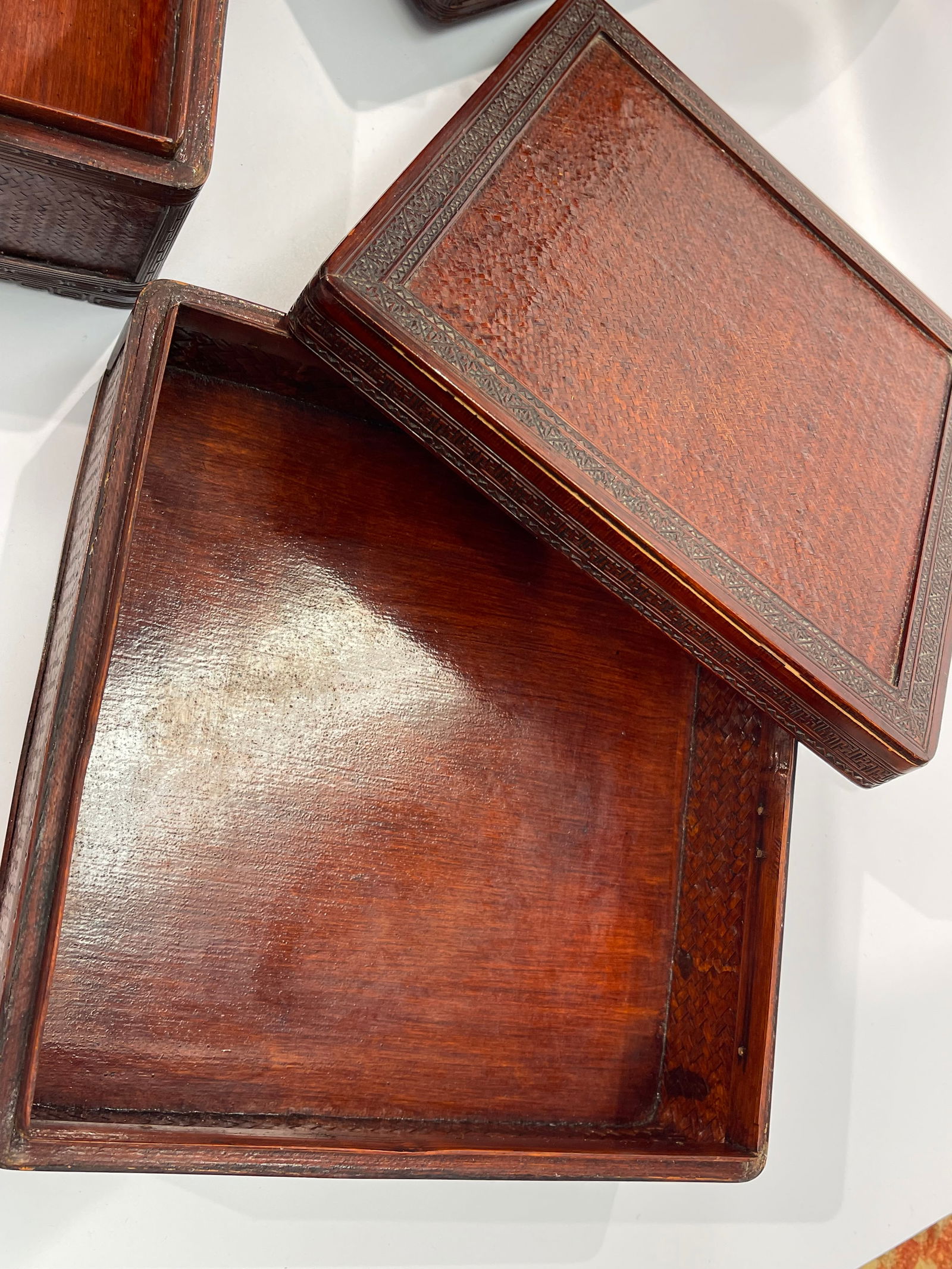 A Chinese wedding stack basket - 9