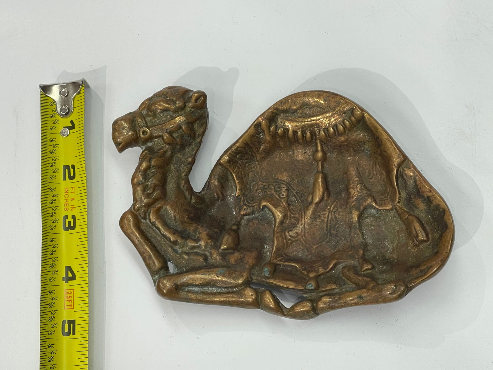 A Solid Bronze Camel decorative bowl - 10