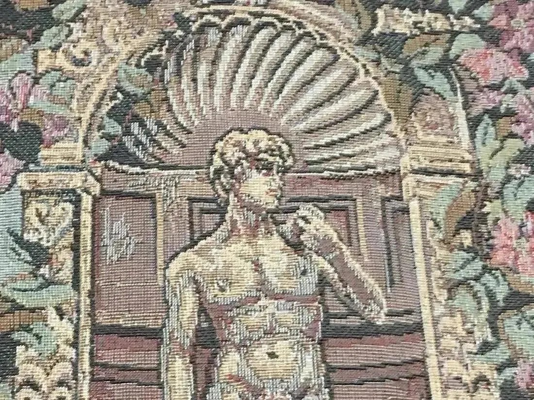 A Florence Scene machine made Tapestry - 6