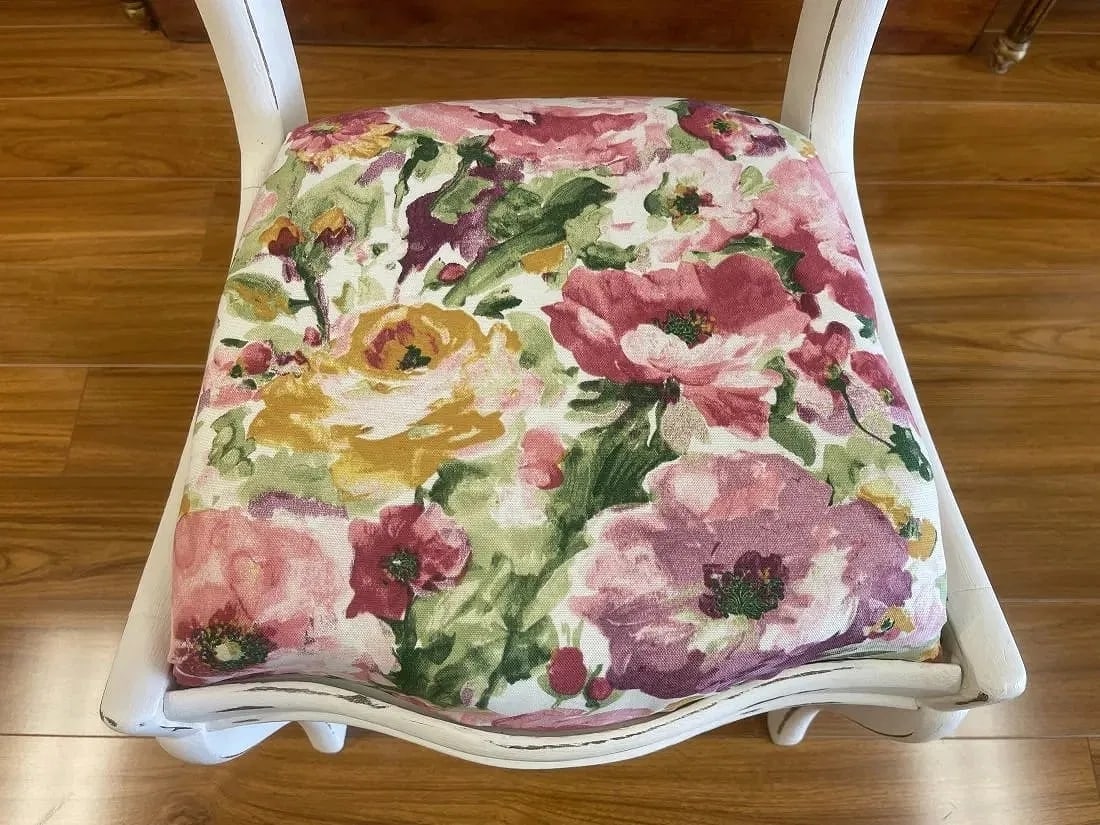 Antique Refinished Accent Chair - 3