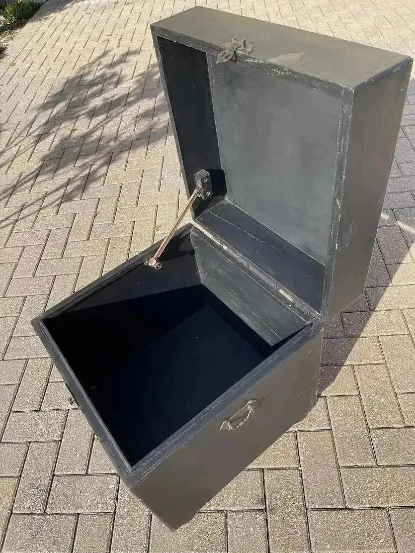 A square blanket chest trunk - 5