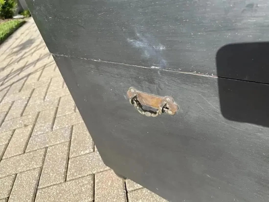 A square blanket chest trunk - 8