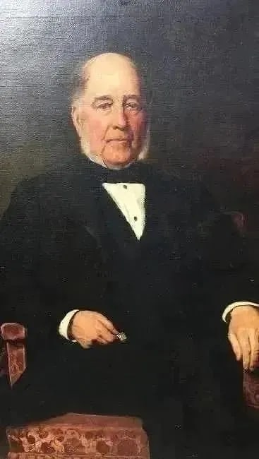 James Archer (1823 - 1904) Portrait oil on canvas: James Archer(1823- 1904) Scottish, large oil on canvas Portrait painting of a Gentleman. Sight measurements 33"1/2 by 46" 1/2 and the frame measures 40" 1/2 by 53" inches.Not signed however inscribed