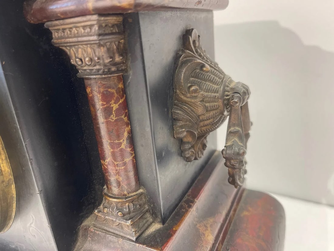 Antique Mantel Clock Seth Thomas style - 11