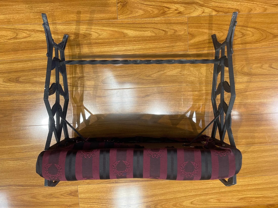 Antique Cast Iron Window Bench - 7