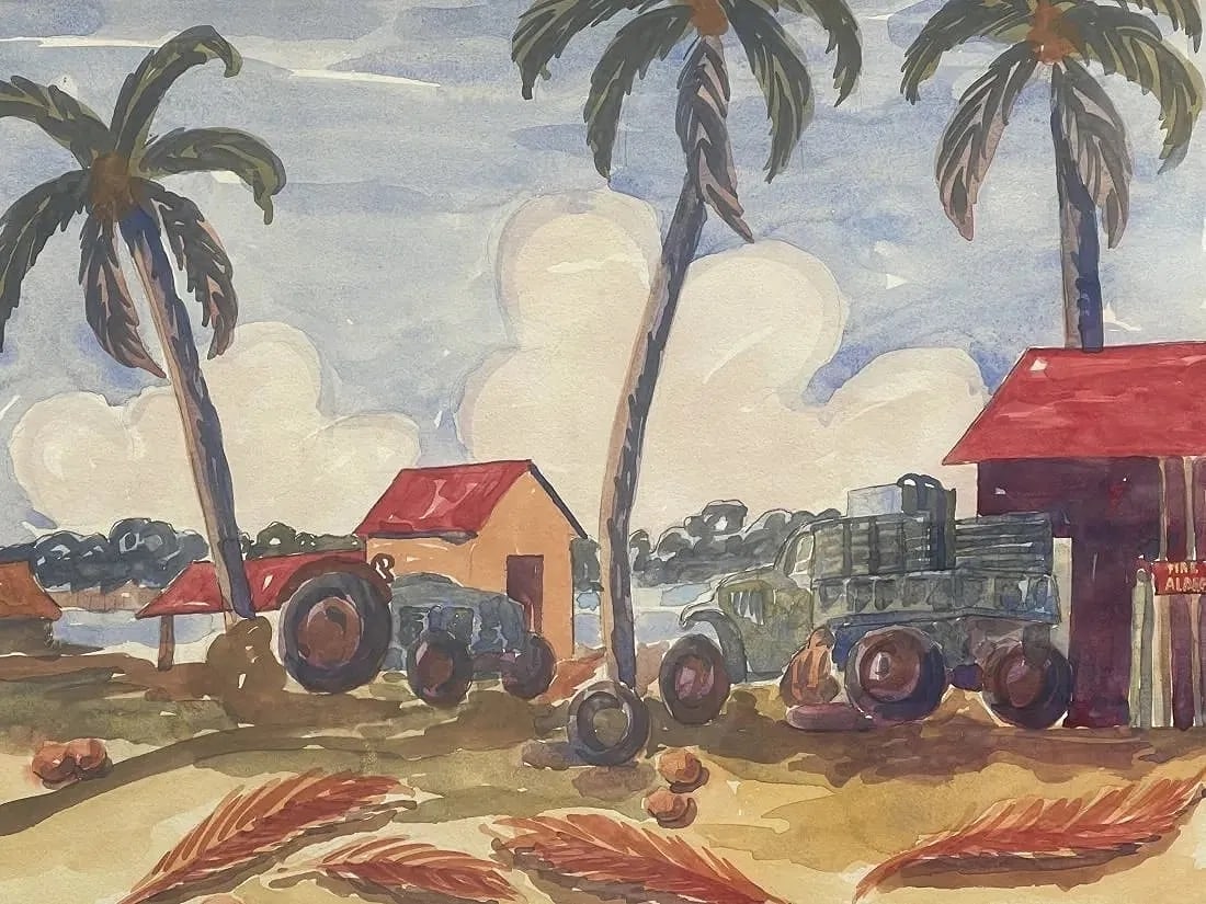 Paul E Cliche Watercolor - 11