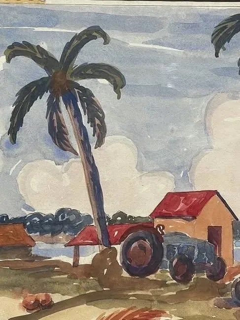 Paul E Cliche Watercolor - 6