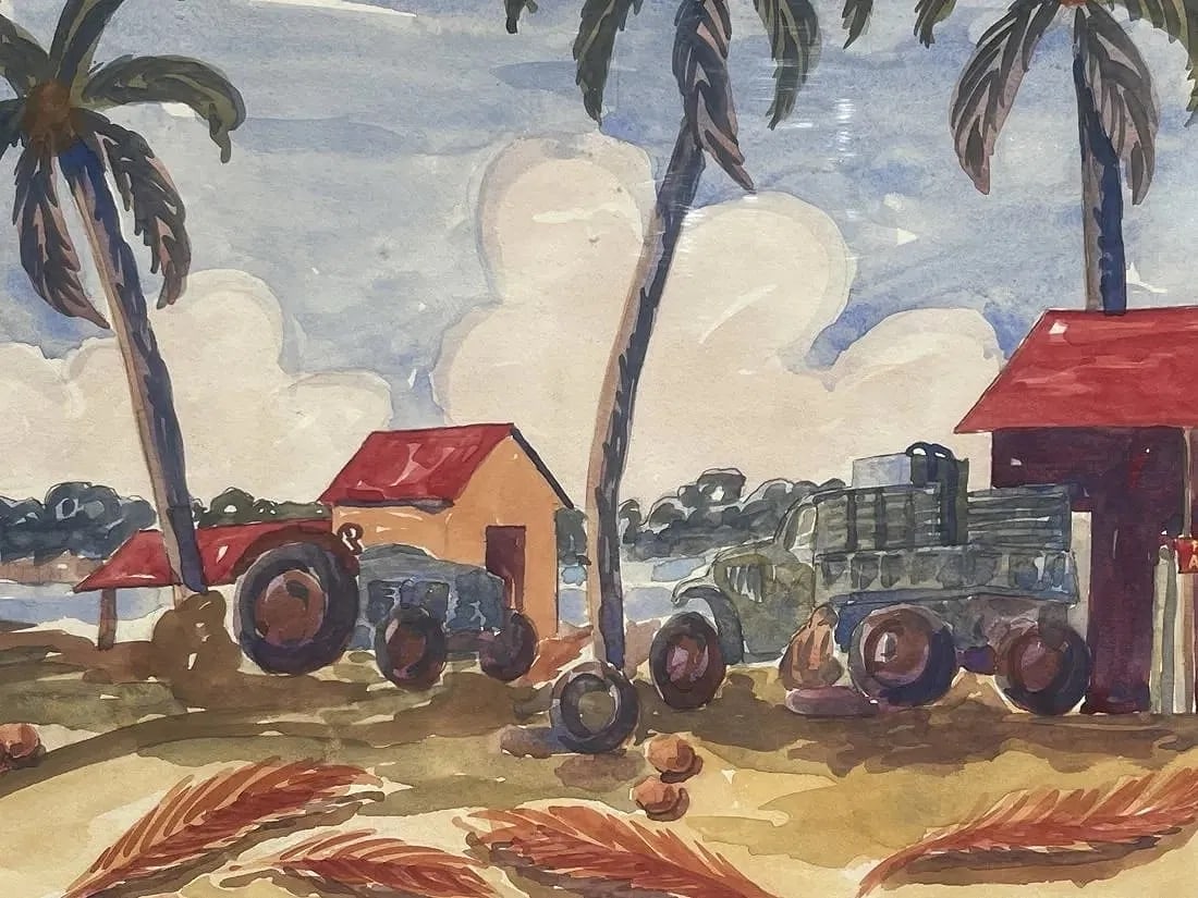 Paul E Cliche Watercolor - 9