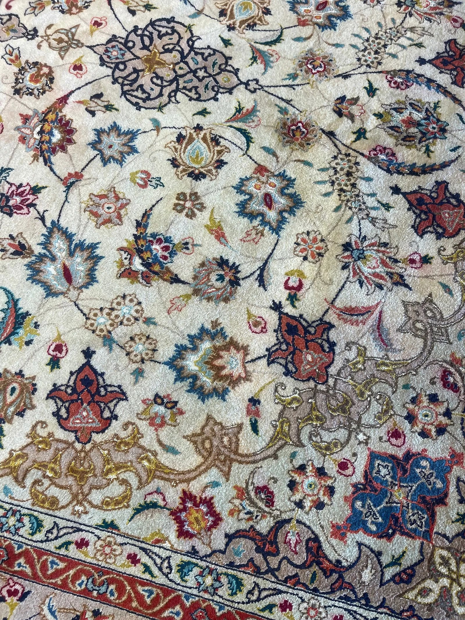 A Persian Tabriz rug - 13