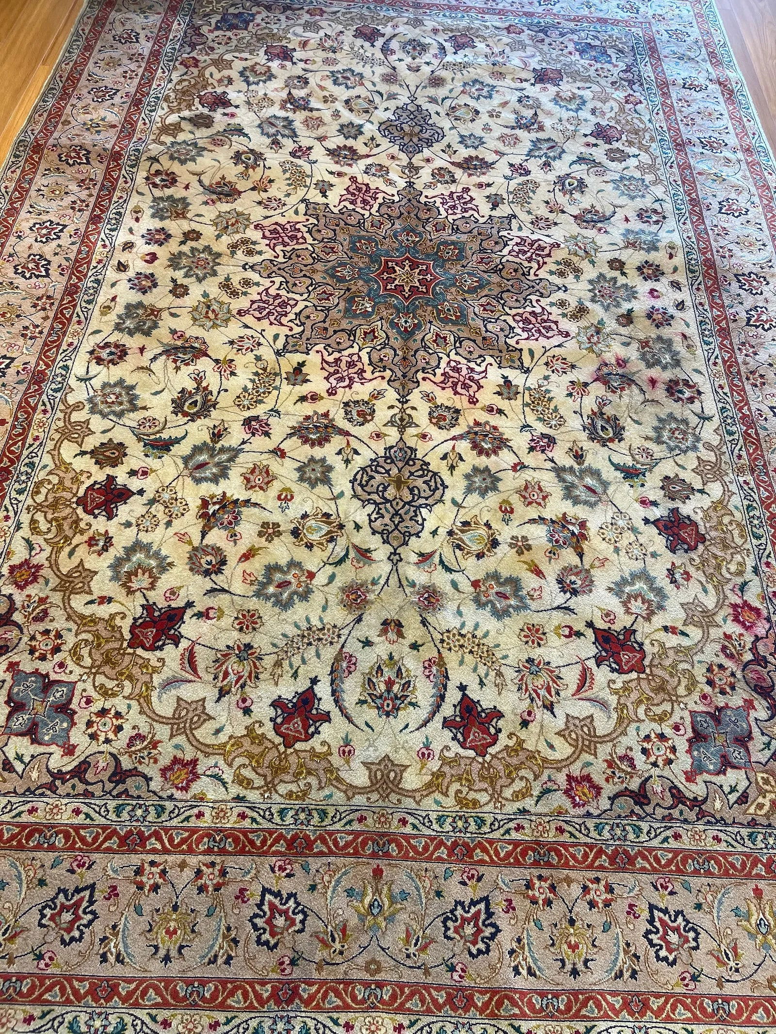 A Persian Tabriz rug - 14