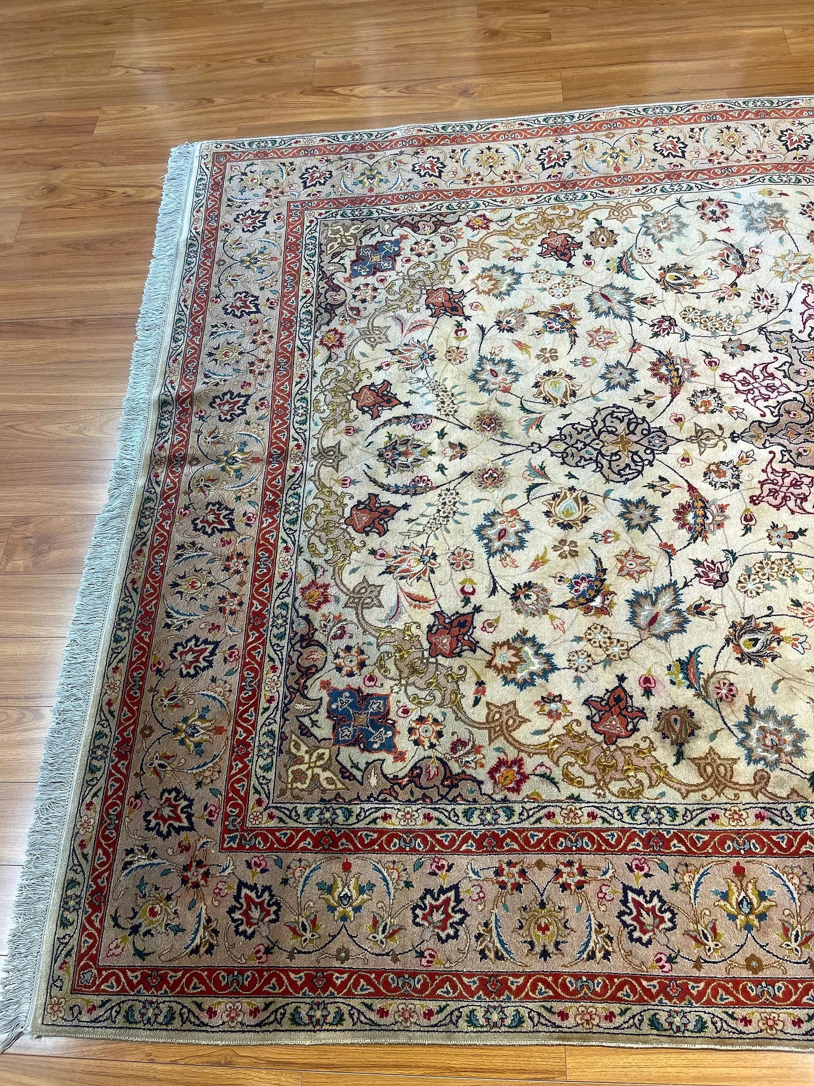 A Persian Tabriz rug - 8