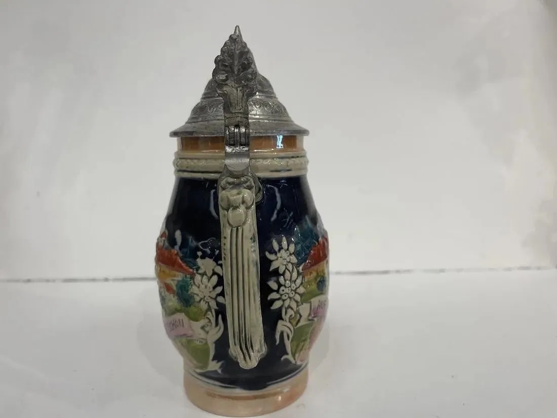 German Beer Stein Mug - 5