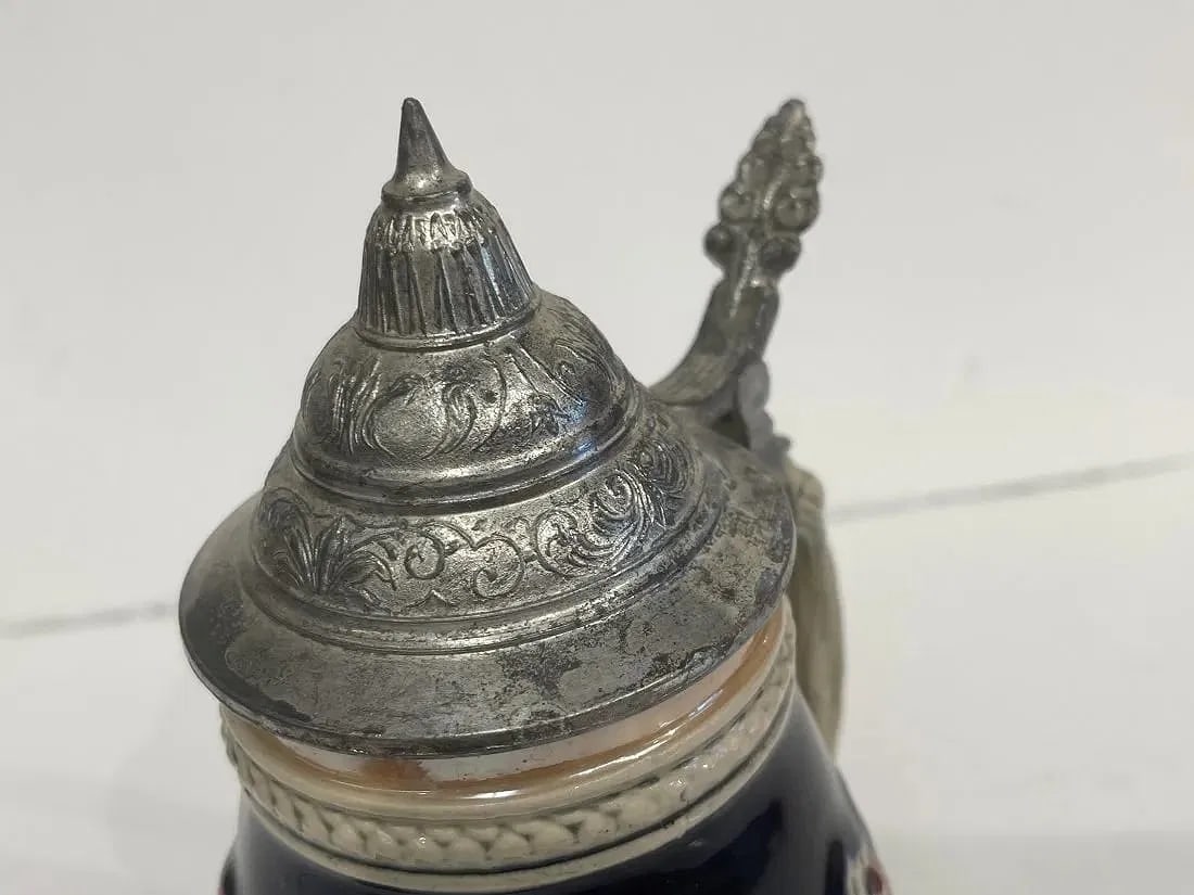 German Beer Stein Mug - 9