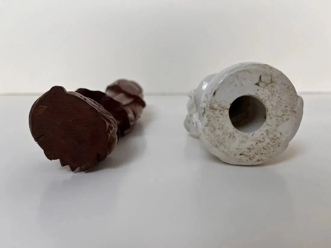 Two Asian Diety Figurines - 6