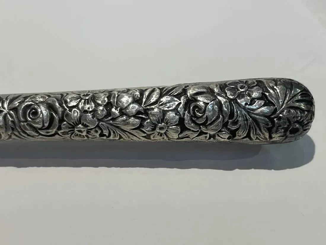 Sterling silver Handle Carving Set - 4