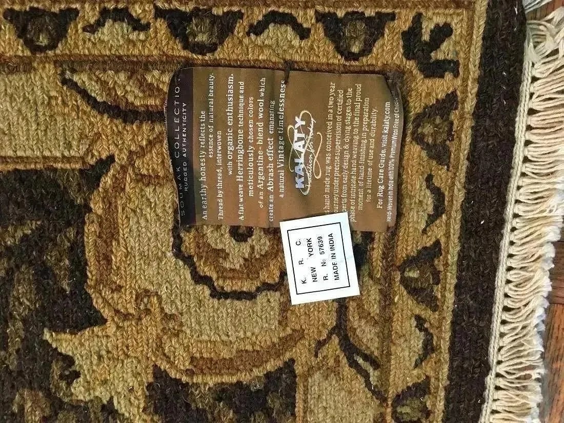 Indian Flat woven Sumac rug - 8