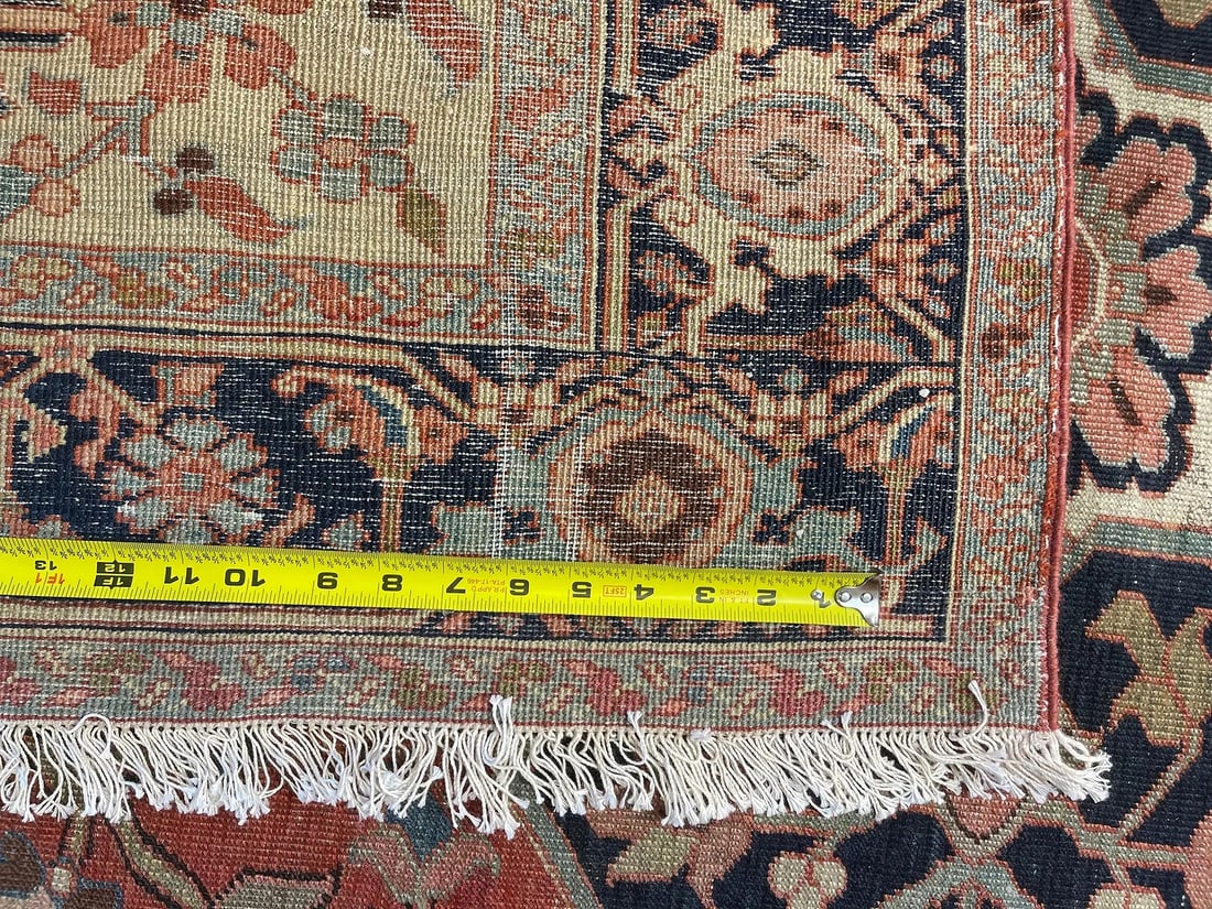 Antique Persian Serapi rug - 11