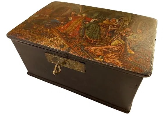 A Russian Jewelry trinket Box (1 of 20)