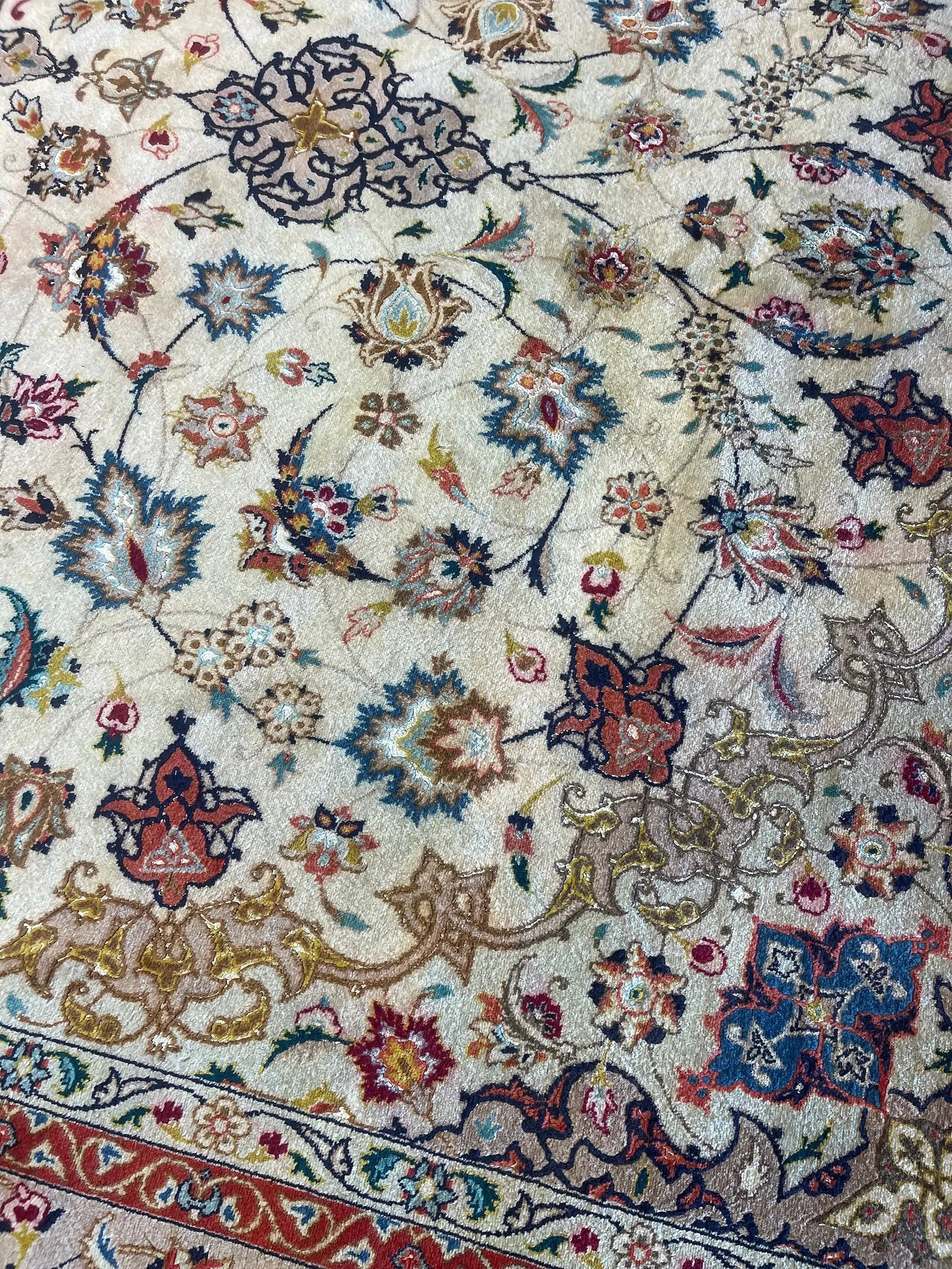 A Persian Tabriz rug - 13