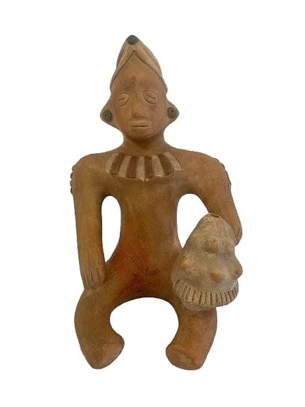 Old Mexican Aztec Terra Cotta figure (1 of 13)