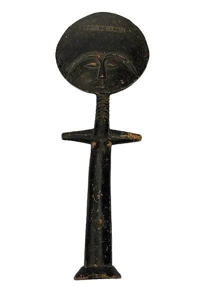 Antique African Asante Akuaba Fertility doll wood carving statue (1 of 19)