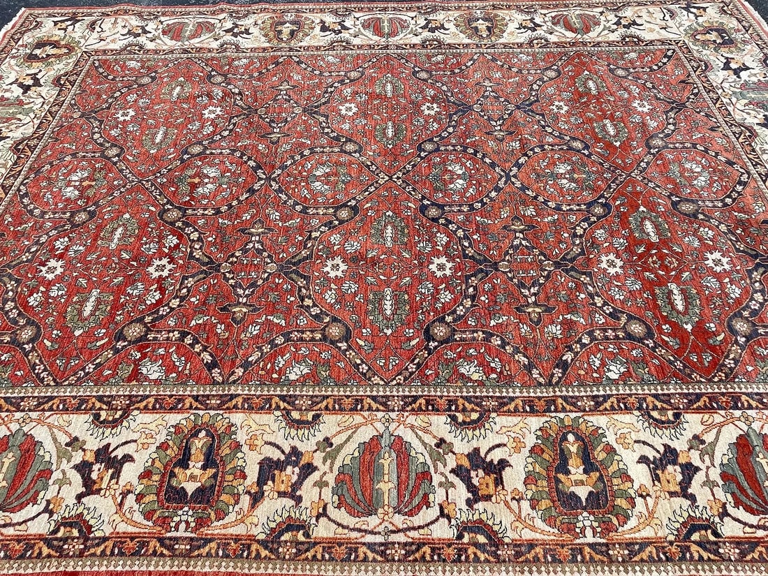 A Pakistan Sultanabad design palace size Hand woven rug (1 of 20)