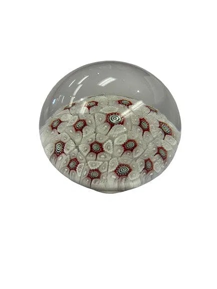 Italian Murano Art Glass Mellefiori Paperweight (1 of 10)