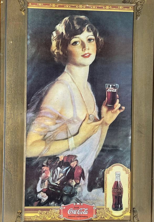 A Coca Cola Calendar Poster: A Coca Cola Calendar Poster