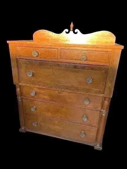 Antique Dresser: Antique dresser measuring 43 inches wide , 23 inches deep and 51 inches tall.
