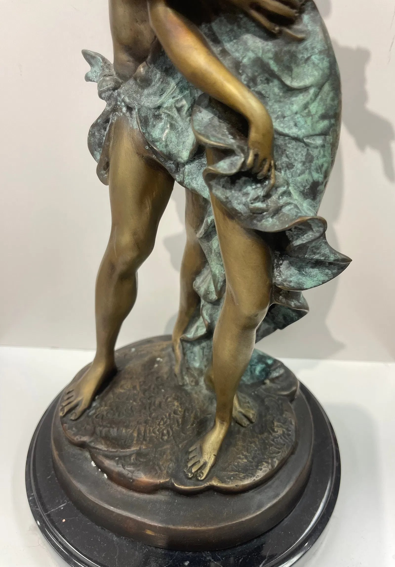 A vintage Bronze statue - 3