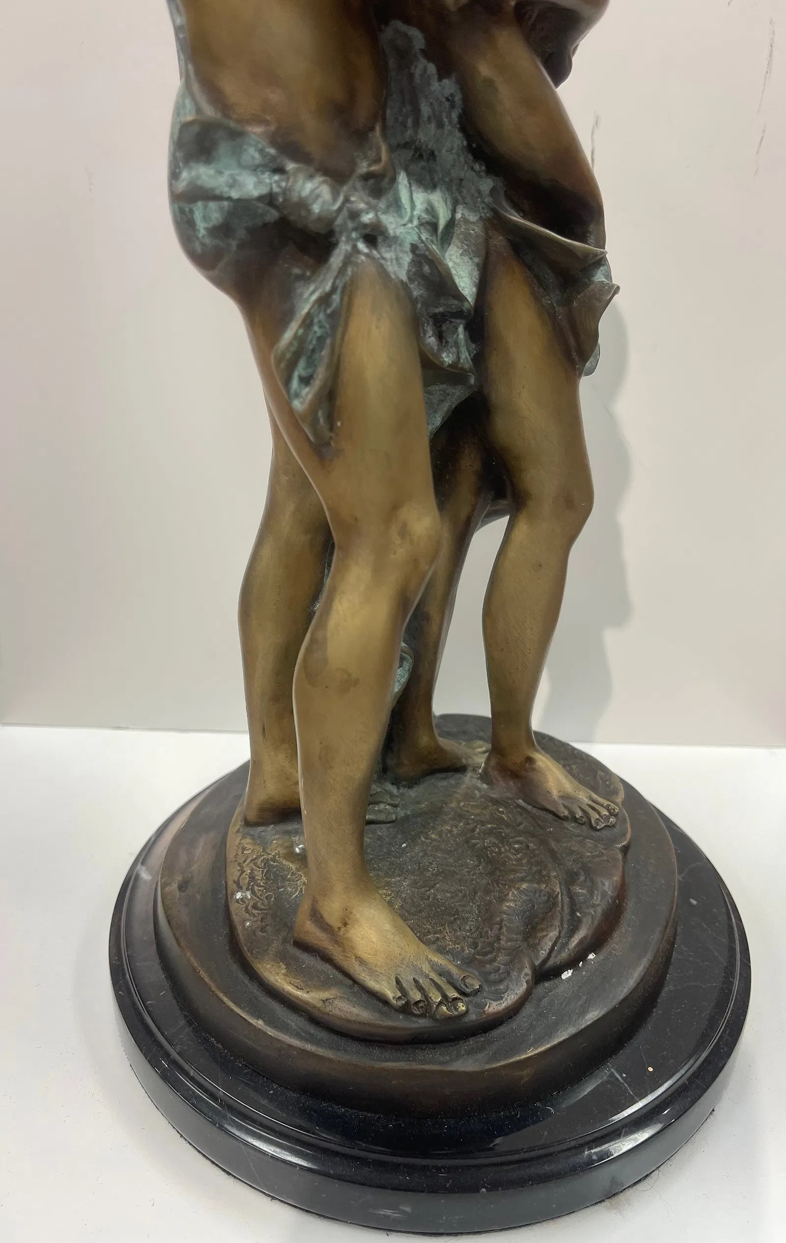 A vintage Bronze statue - 5