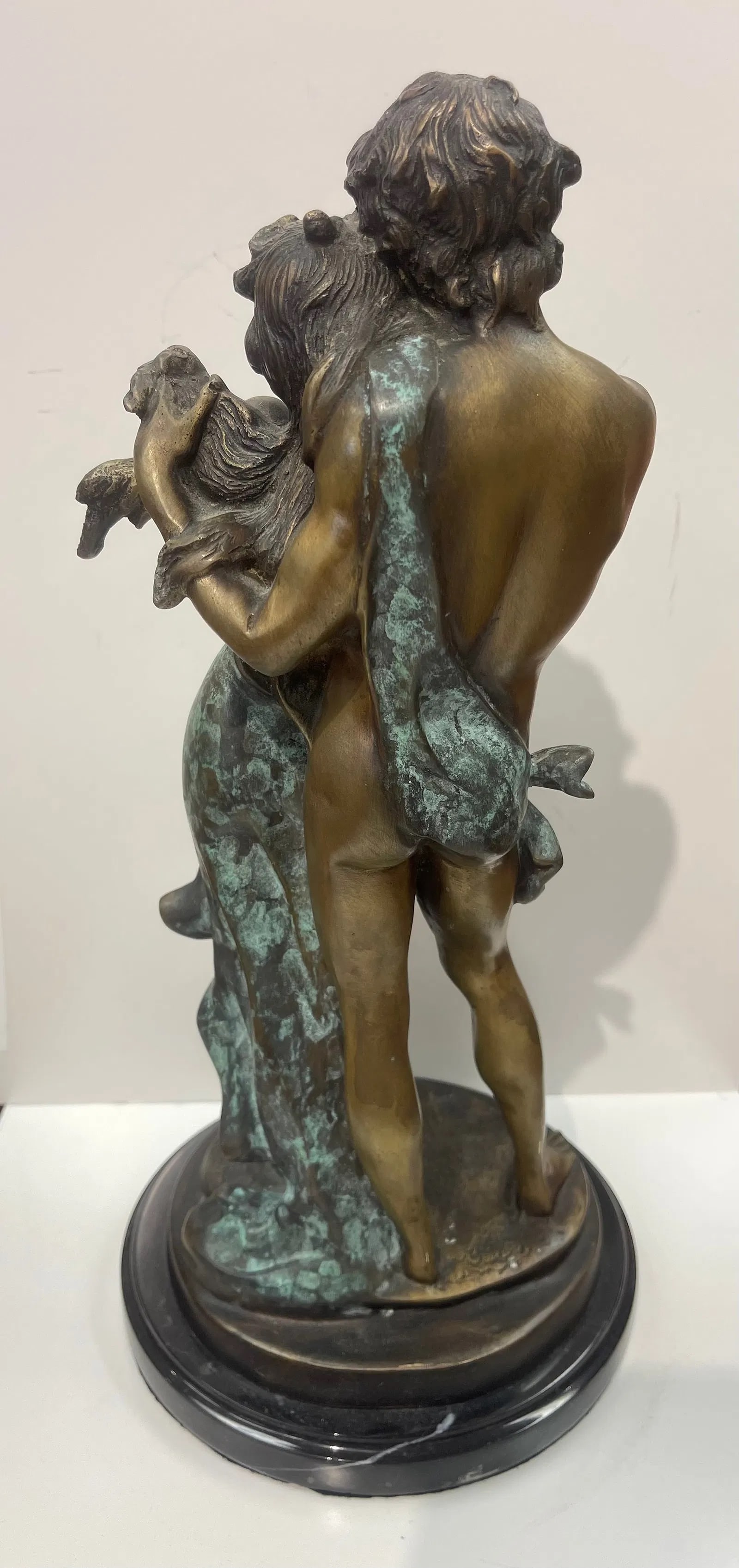 A vintage Bronze statue - 6