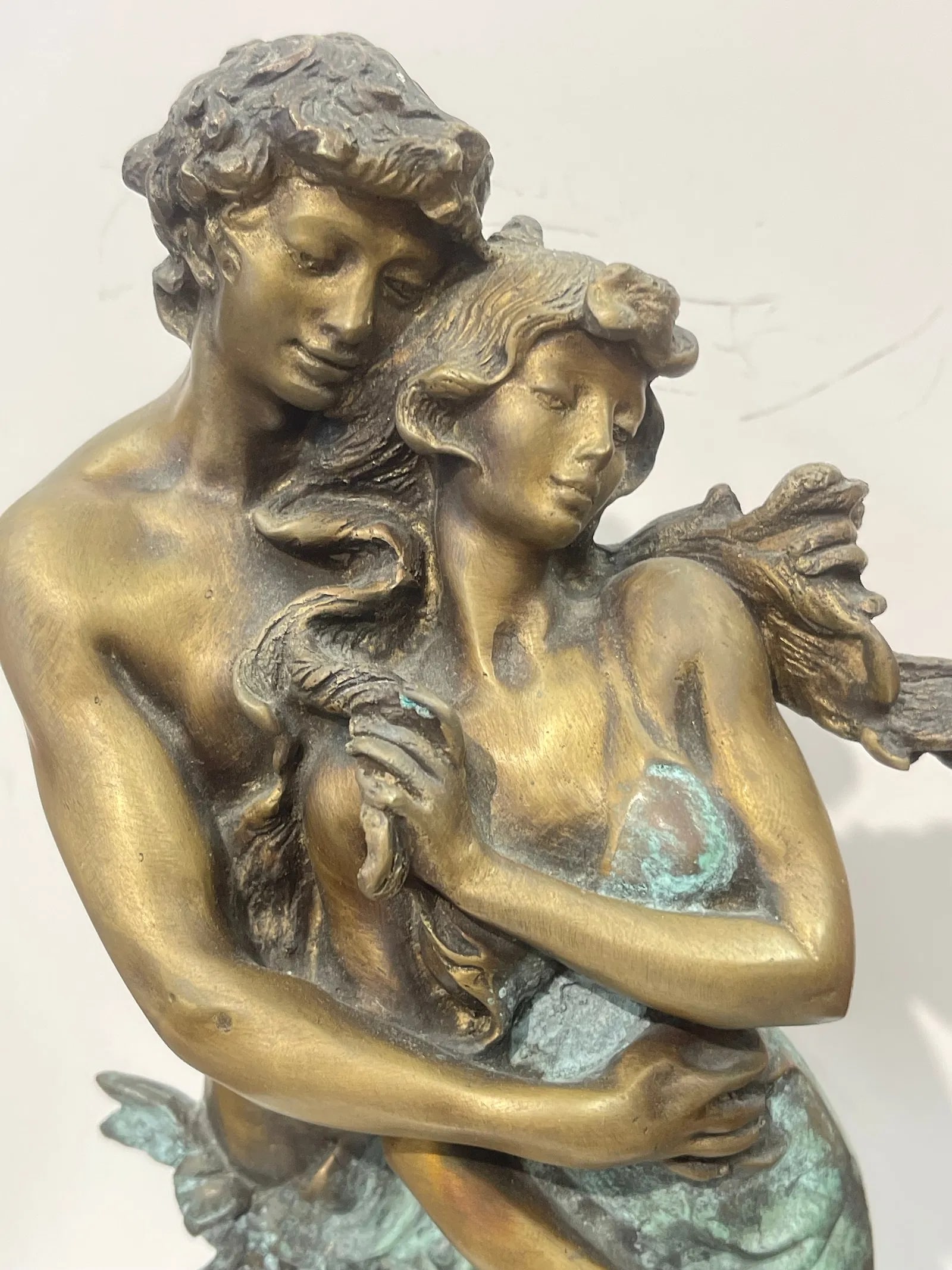 A vintage Bronze statue - 8