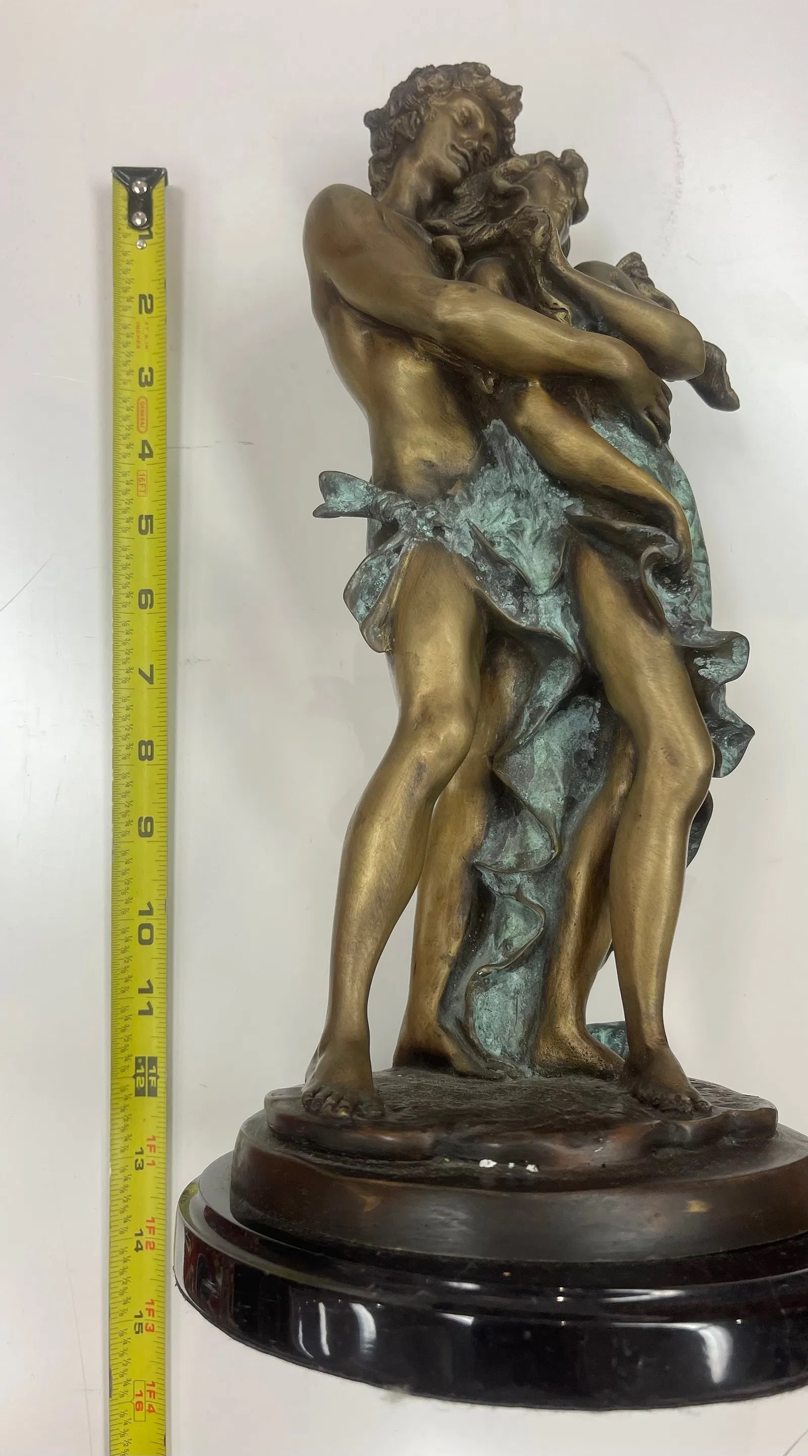 A vintage Bronze statue - 9