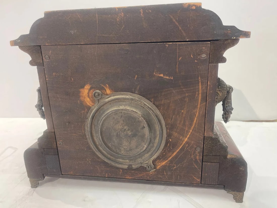 Antique Mantel Clock Seth Thomas style - 6