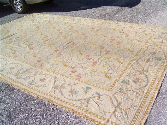 Antique SPANISH RUG 11.6 BY 17.10 (1 of 10)